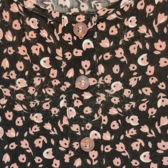 Forget Me Not Women's Stretch Tunic Scoop  Neck Size Large - Picture 3 of 11